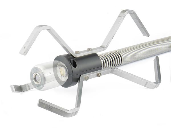 Starre Schubhilfe in W-Form für DN 200